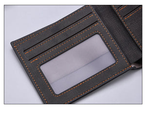 Photo Engraved Leather Wallet