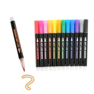 Marker Highlight Pens By Shopuree (Pack of 12)
